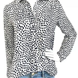 J. Crew Button Front Blouse